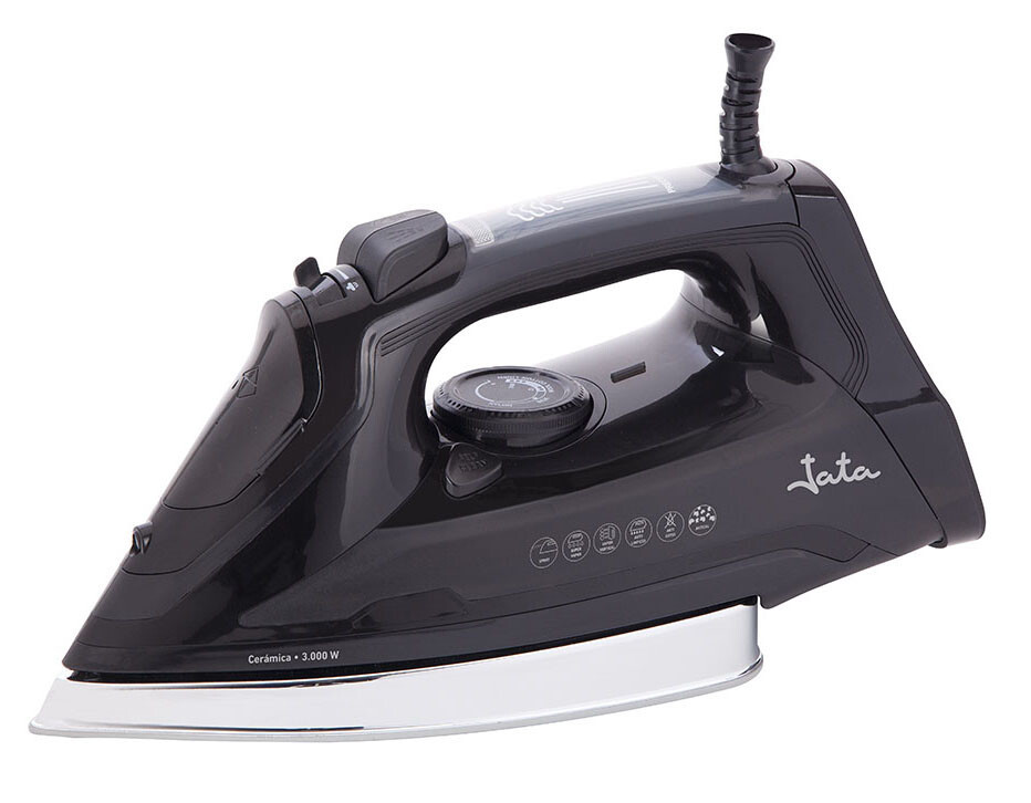 PL622C PLANCHA VAPOR SUELA CERAMICA 3000W JATA