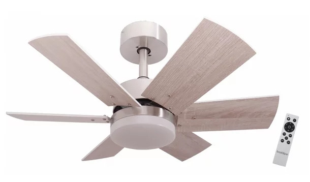 BASTILIPO ventilador con luz ARENAL 75 cm con mando a distancia