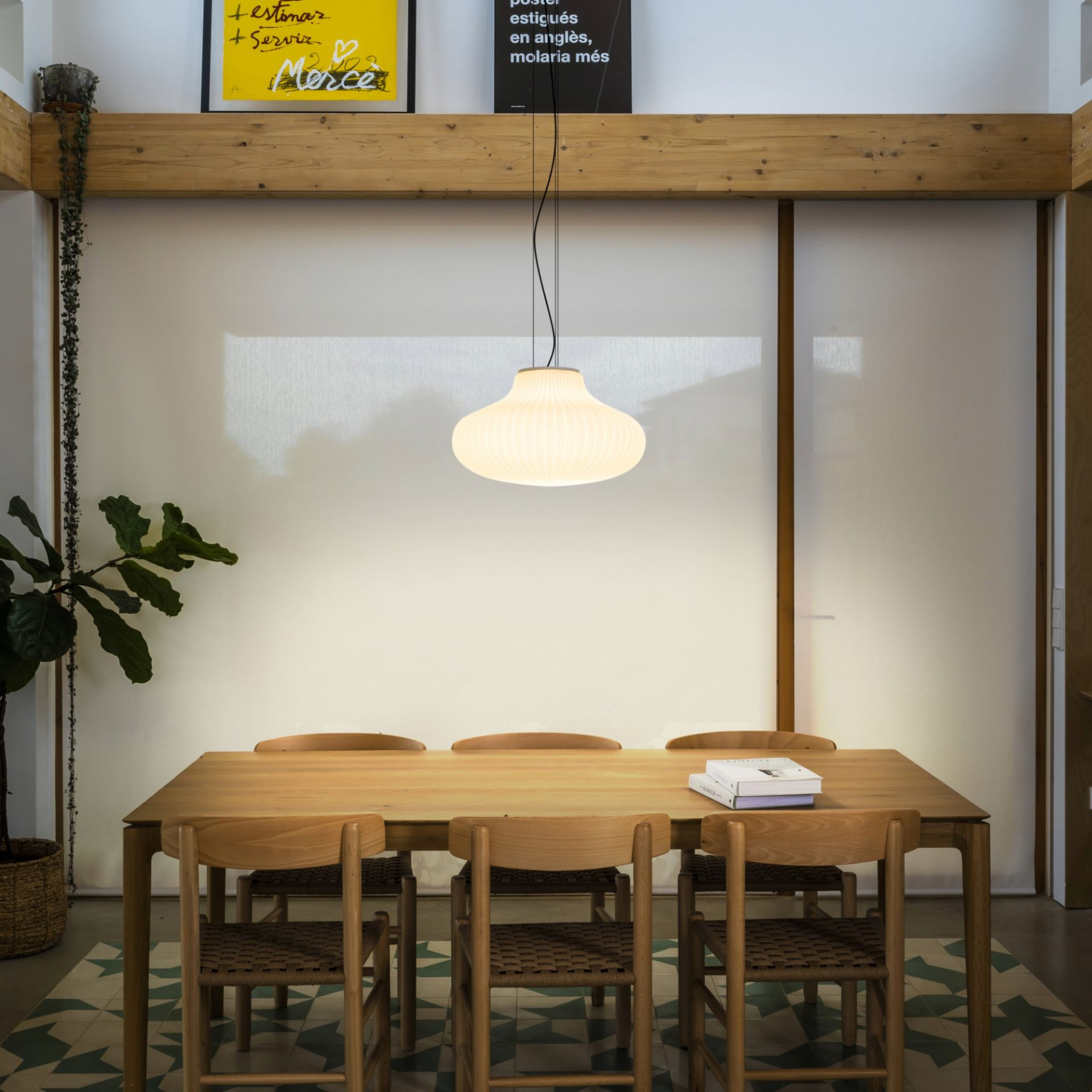 FARO BARCELONA lámpara colgante LED ISABELLE 400 E27