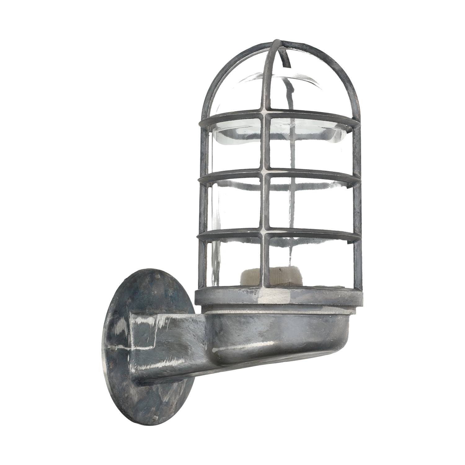 Aplique industrial metálico pared E27