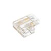 Conector en L para tira LED COB RGB 12/24V 10mm