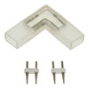 Conector en L tira LED 220V