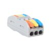 Conector rápido 3 entradas 3 salidas 0,2-4mm²