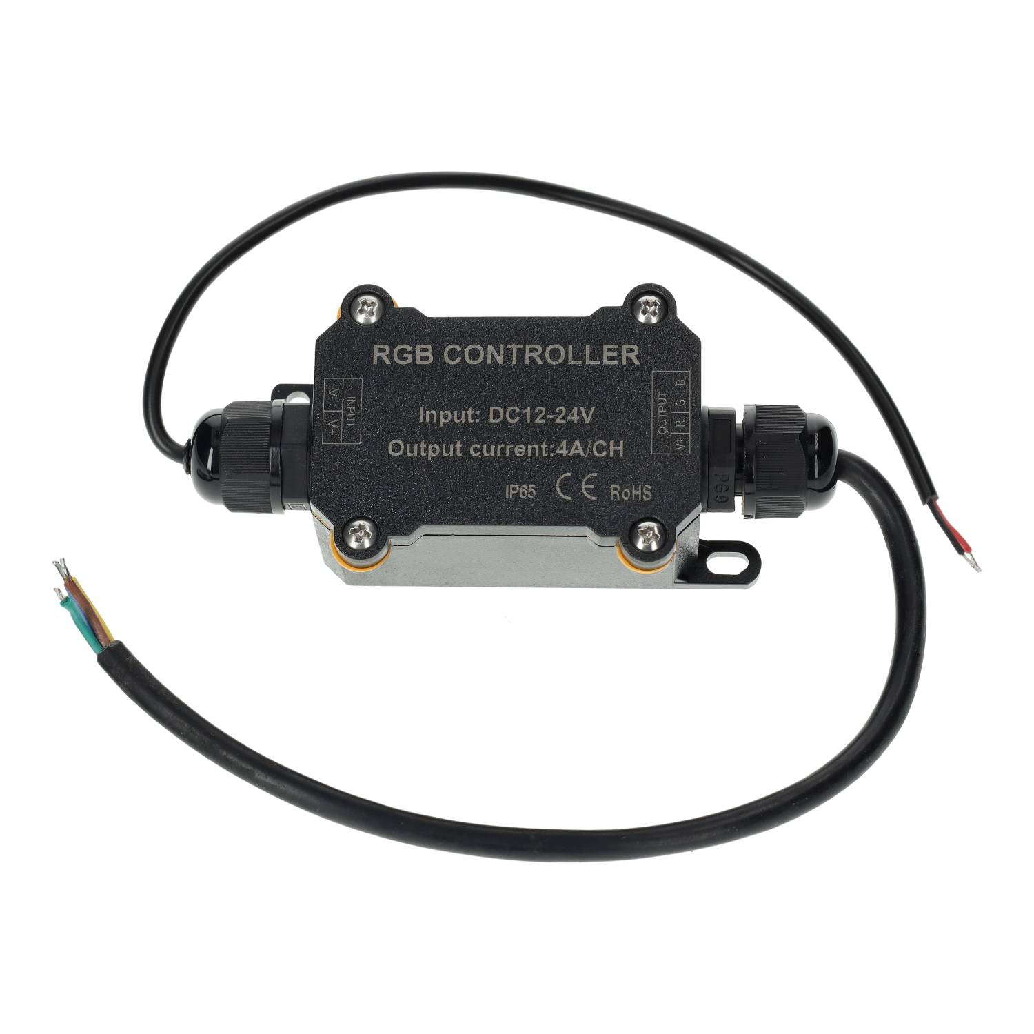 Controlador RADIOFRECUENCIA IP65 RGB 12/24V 12A - Imagen 2