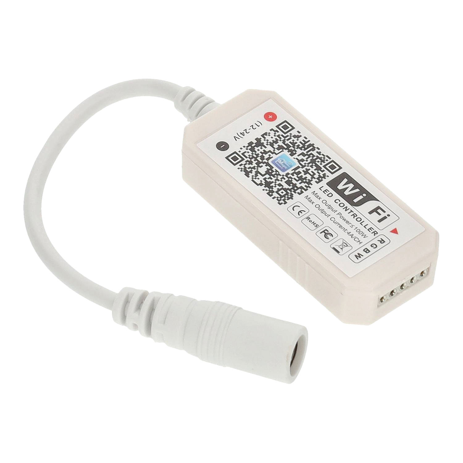 Controlador WIFI con mando tira led RGBW 5-24V - Imagen 2