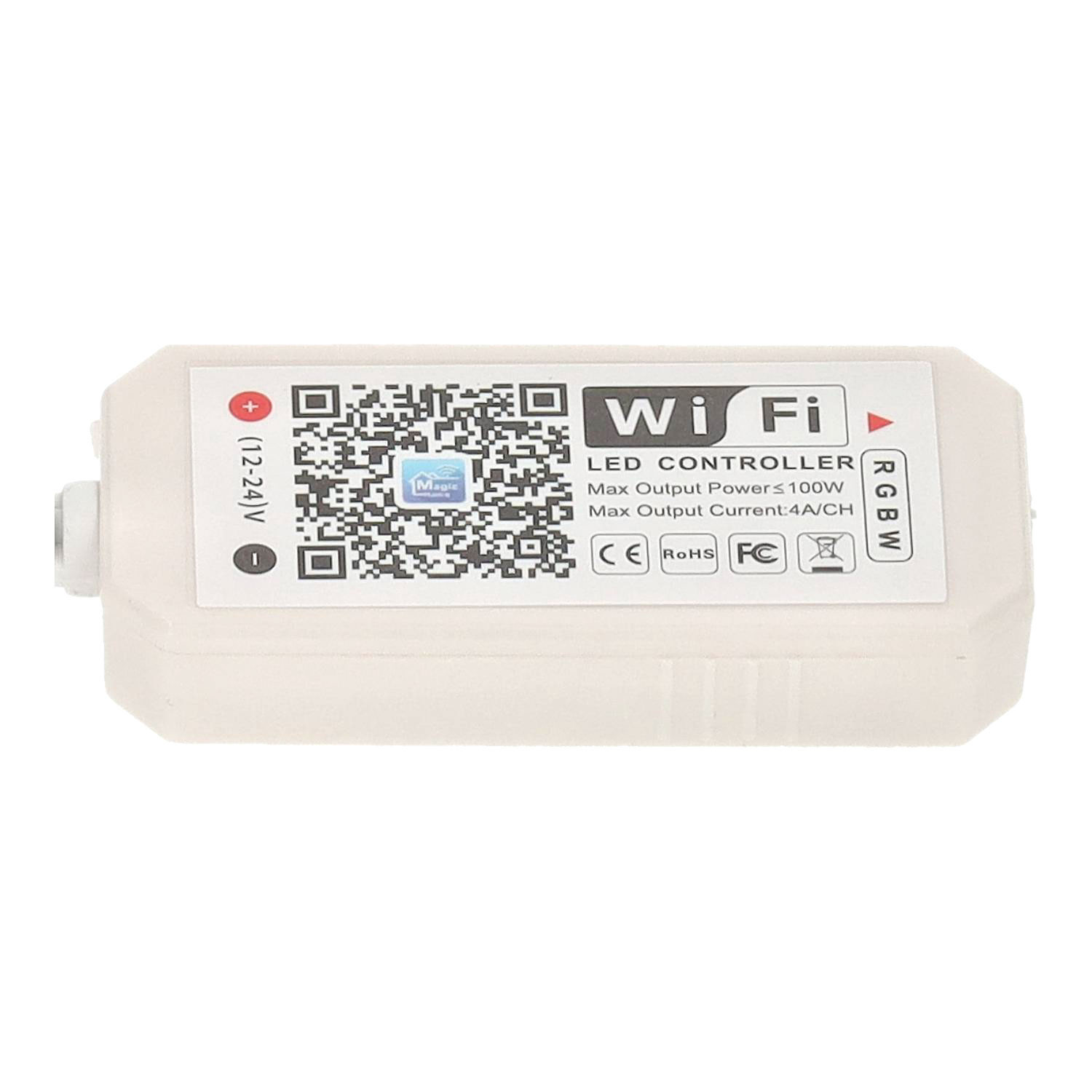 Controlador WIFI con mando tira led RGBW 5-24V - Imagen 3