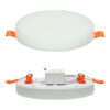 Downlight led 15W redondo sin borde corte ajustable