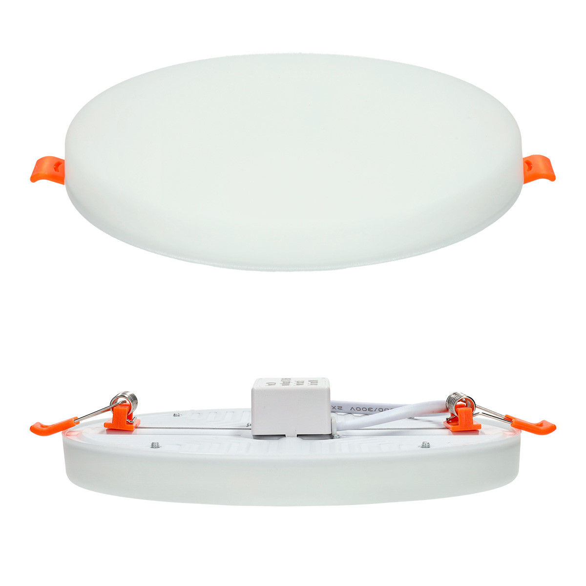 Downlight led 22W redondo sin borde corte ajustable