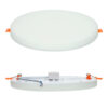 Downlight led 32W redondo sin borde corte ajustable