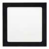 Downlight panel 18W cuadrado NEGRO