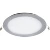 Downlight panel 18W redondo PLATA