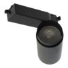 Foco carril led 30W negro ángulo ajustable 3CCT