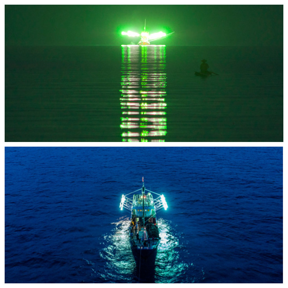 Foco proyector LED atracción pesca 1100W - Image 4