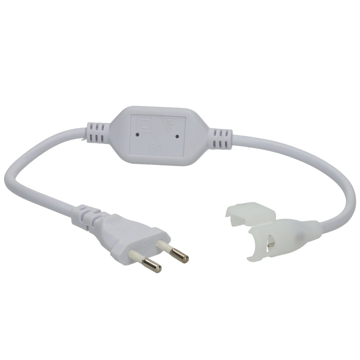 Kit enchufe rápido para tira led COB 220V