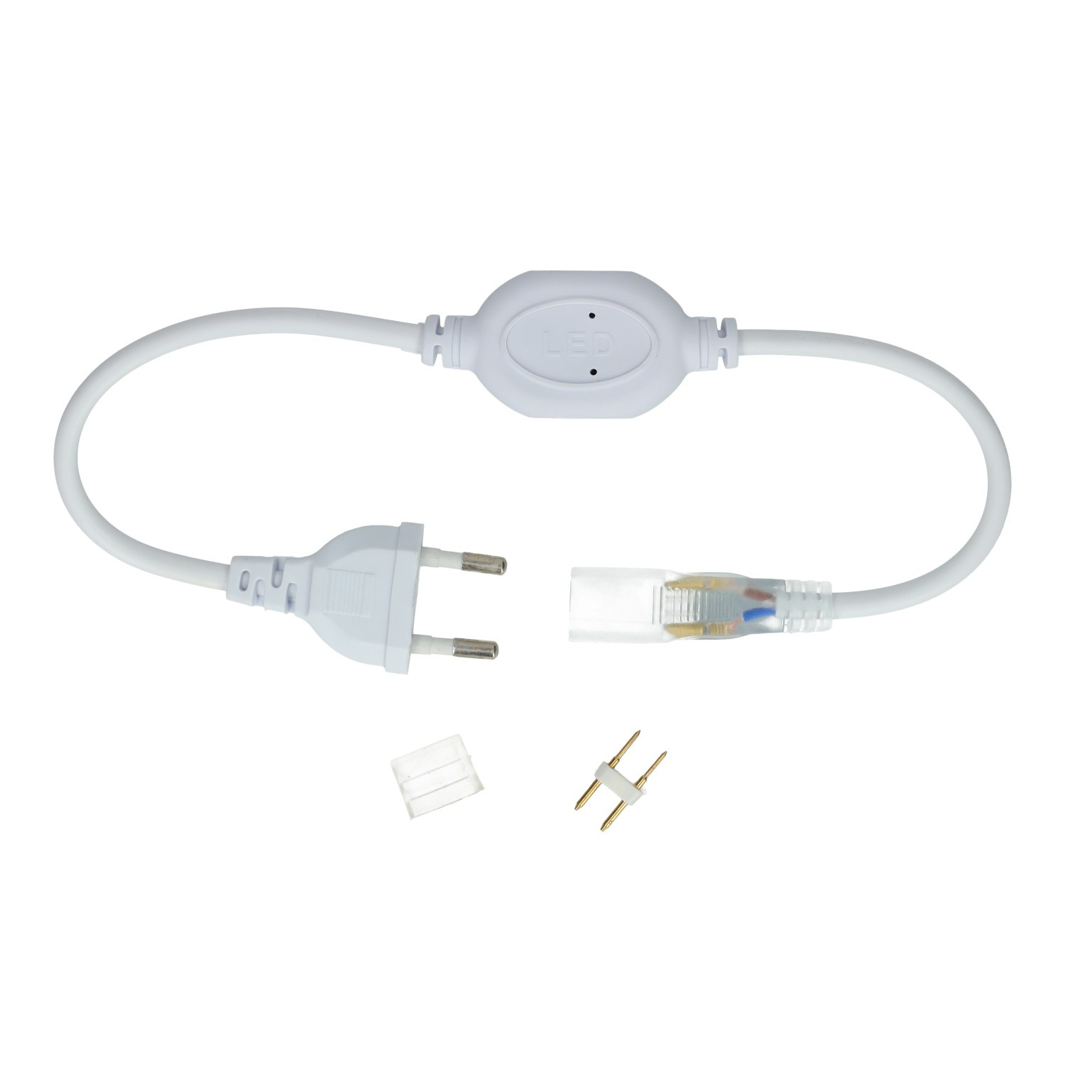Kit enchufe tira led 220V