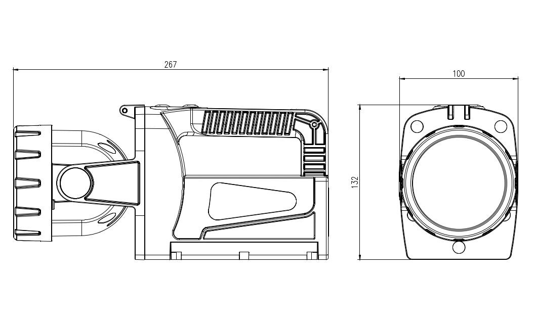 Linterna LED ATEX 10W recargable IP66 - Image 5