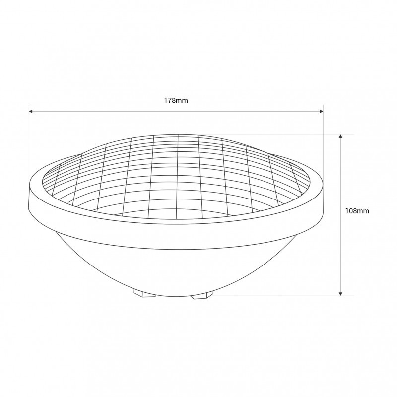 Luz de piscina PAR56 18W RGB con mando a distancia - Imagen 4