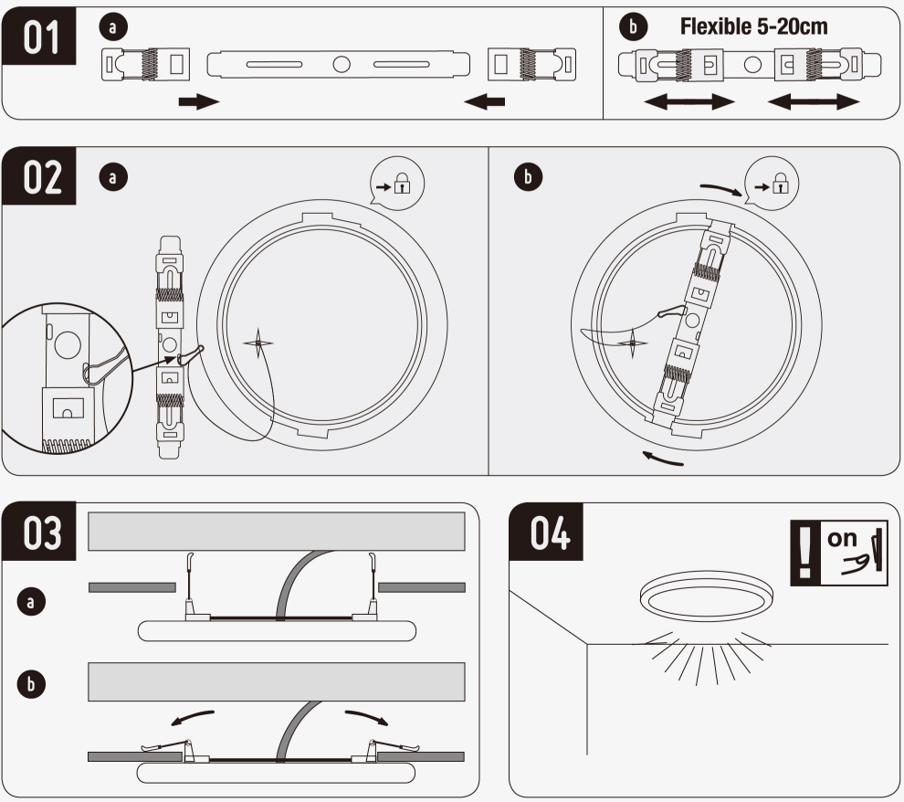 Plafón LED multipotencia 3CCT sensor de movimiento - Imagen 4