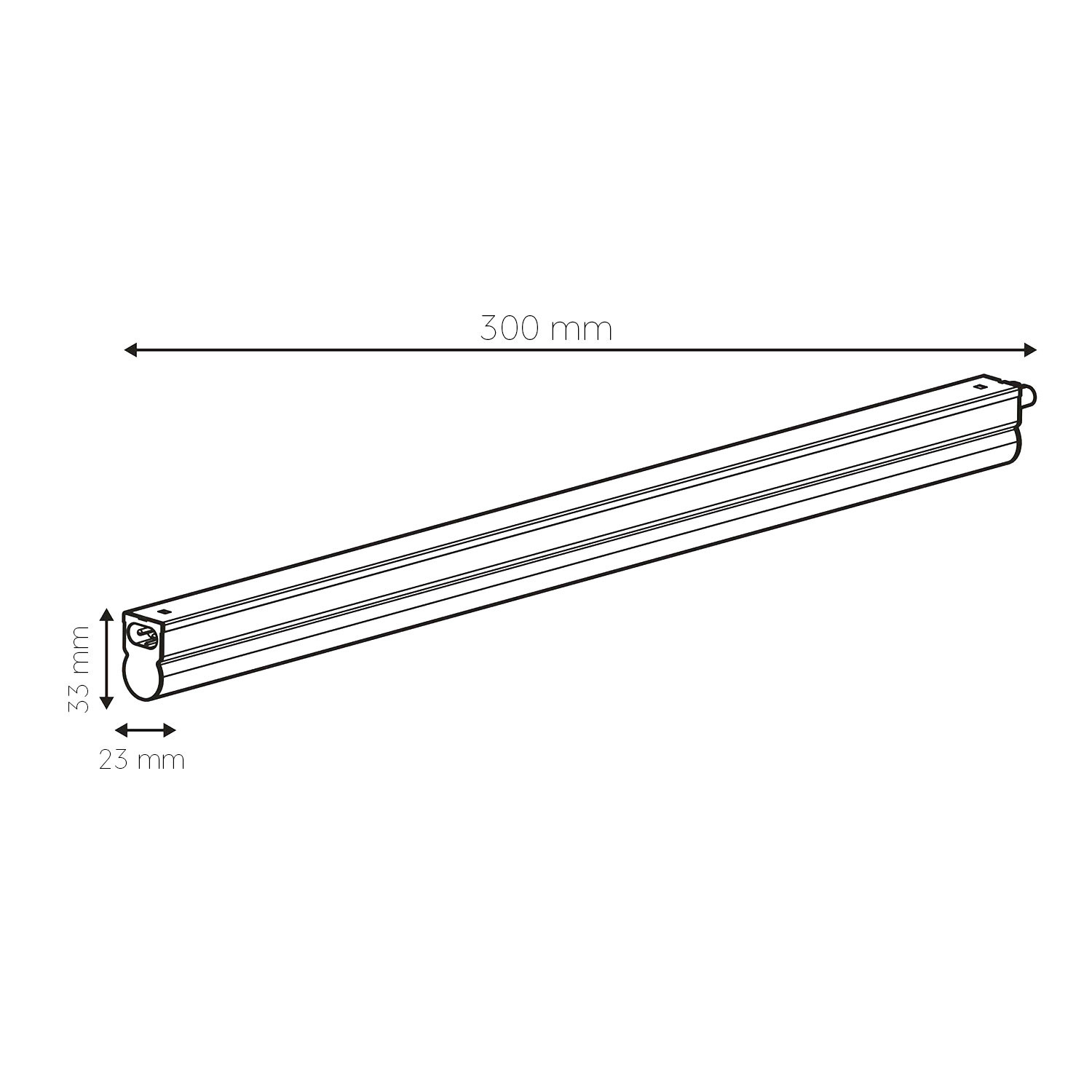 Regleta 5W base ensamblable opaco - Image 5