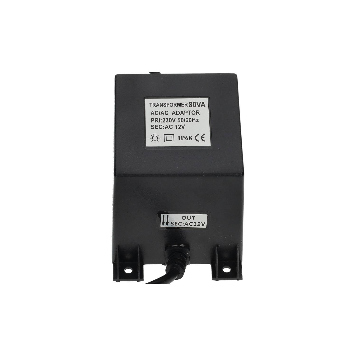 Transformador IP67 80W AC/AC - Imagen 2