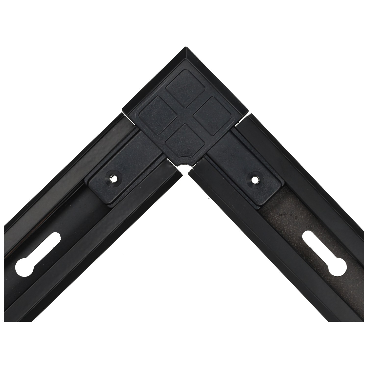 Unión carril curva ensamblable negro - Imagen 3