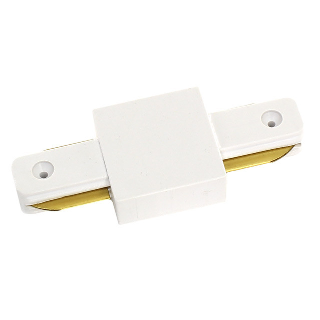 Unión recta carril PVC color blanco - Imagen 4